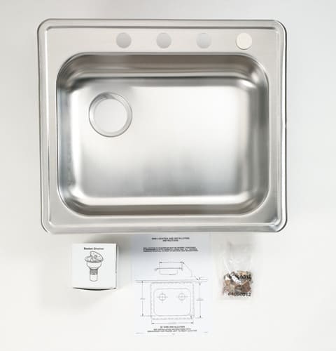GE GPF96 Stainless Steel Sink for Under-the-Sink Dishwasher ...