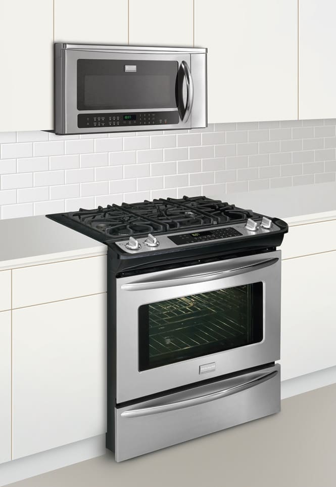 Frigidaire FGGS3065KF 30 Inch Slidein Gas Range with 4 Sealed Burners