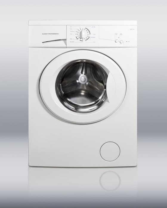 Summit SPW1103ADA 24 Inch FrontLoad Washer with Adjustable Water Levels, Multiple Wash