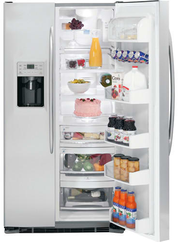 GE Profile PSS26MSWSS 25.6 cu. ft. Side by Side Refrigerator with