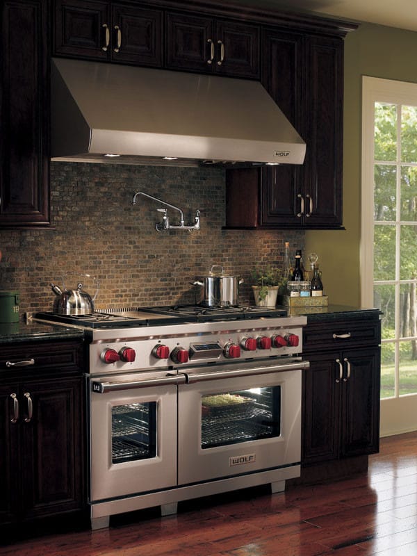 Wolf DF486G 48 Inch Pro-Style Dual-Fuel Range with 4.5 cu. ft. Dual
