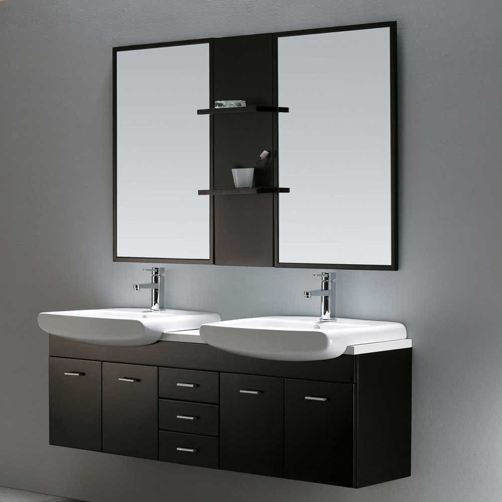 Vigo Industries Vg09001104k 59 Inch Modern Double Bowl