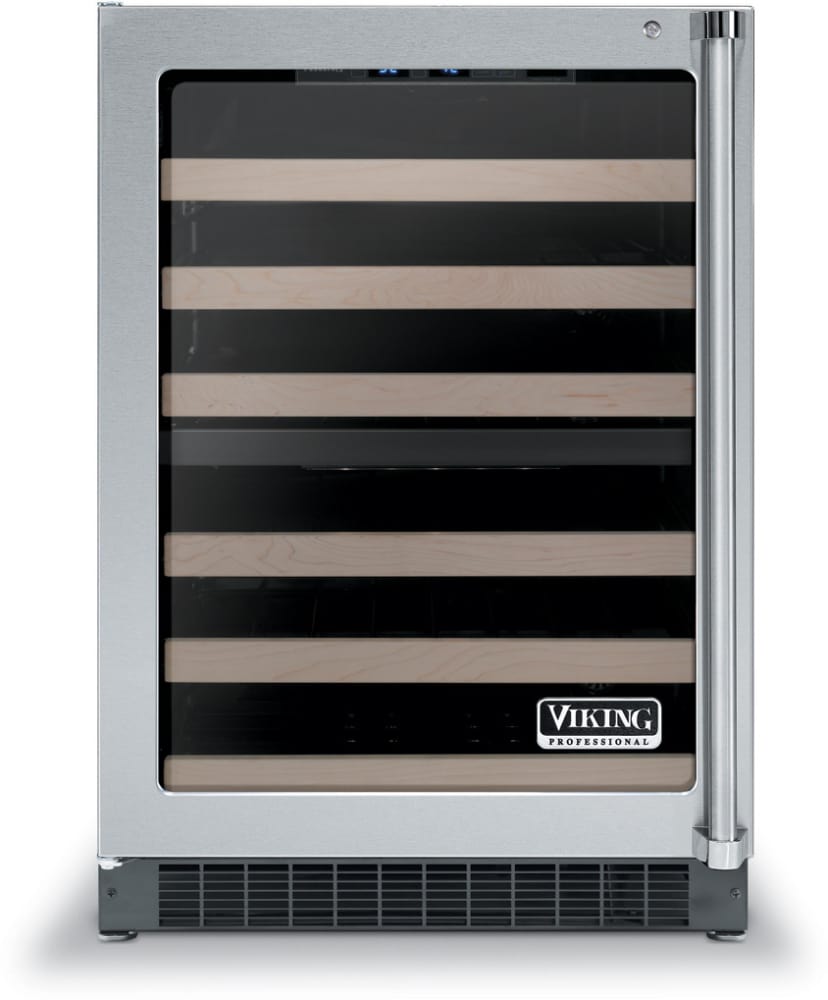 Viking VUWC2441CLSS 24 Inch Dual Zone Wine Cellar with 44Bottle