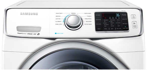 Samsung WF42H5200AW: 4.2 cu ft. Front Load Washer