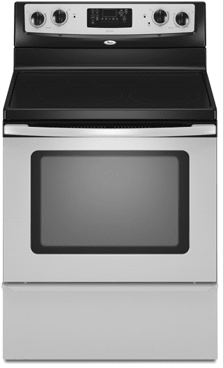 Whirlpool WFE371LVS 30 Inch Freestanding Electric Range with 4
