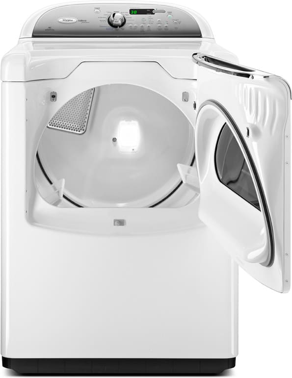 Whirlpool Wed8600yw 29 Inch Electric Steam Dryer With 7 6 Cu Ft Capacity 11 Drying Cycles Enhanced Touch Up Steam Cycle Direct Water Installation Method And Dryer Window