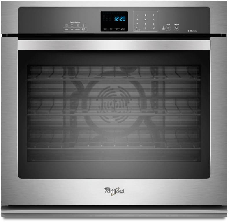 Gelukkig is dat Nominaal Isolator Whirlpool WOS92EC0AS 30 Inch Single Electric Wall Oven with True  Convection, Self-Clean, Steam Clean, 5.0 cu. ft. Oven, Hidden Bake Element  and Star-K Certified: Stainless Steel
