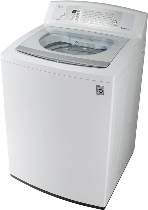 LG WT4801CW 27 Inch Top Load Washer with 3.7 cu. ft. Capacity, 8 Wash