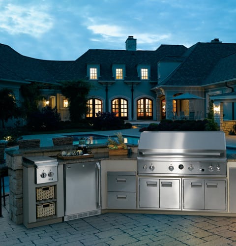 Monogram ZGG540NBPSS 54 Inch Built-in Gas Grill with 1,555