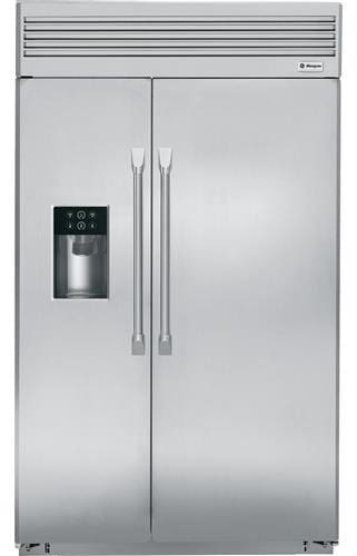 Monogram ZISP480DHSS 48 Inch Built-in Side by Side Refrigerator