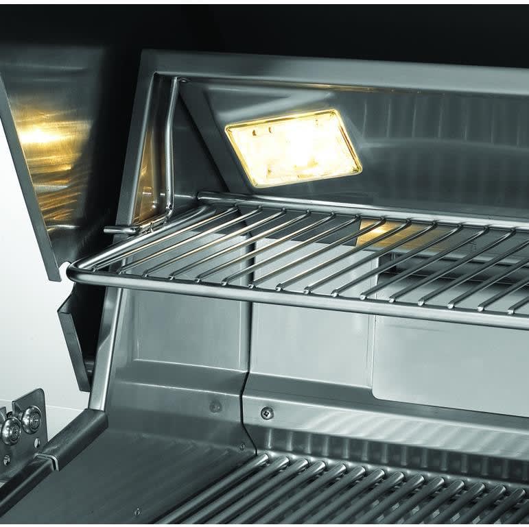 Fire Magic E790i4ean 36 Inch Built In Gas Grill With 792 Sq In Cooking Surface 99 000 Btu Primary Burners 13 000 Btu Back Burner Charcoal And Smoker Basket Nat Gas Analog Thermometer