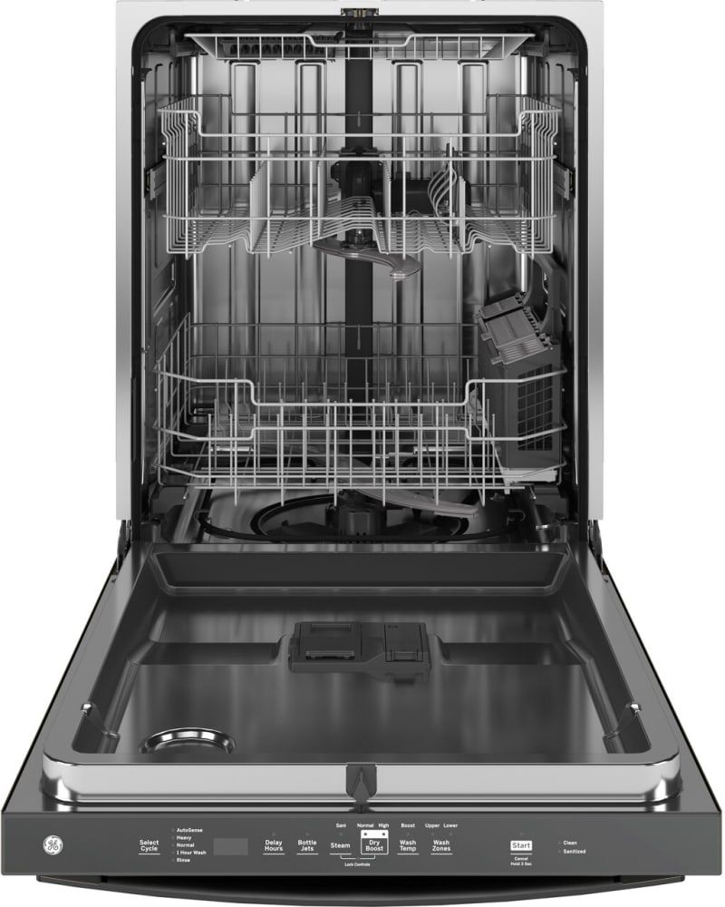 GE GDT670SGVBB 24 Inch Fully Integrated Dishwasher with 16 Place