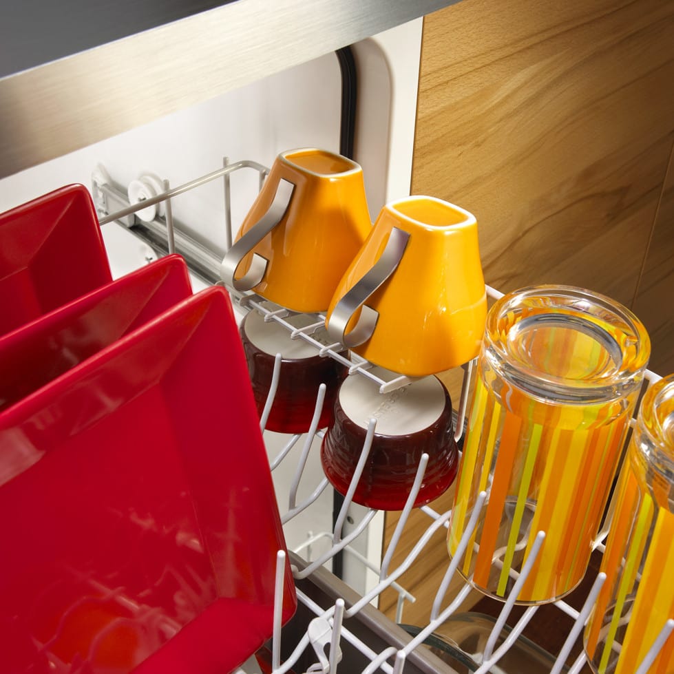 Amana ADB1400AWB Full Console Dishwasher with 3 Wash Cycles, Twice as