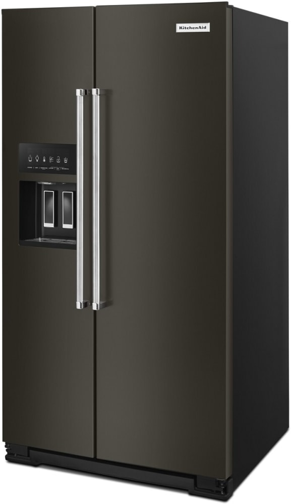 KitchenAid KRSF705HBS 36 Inch Side-by-Side Refrigerator with
