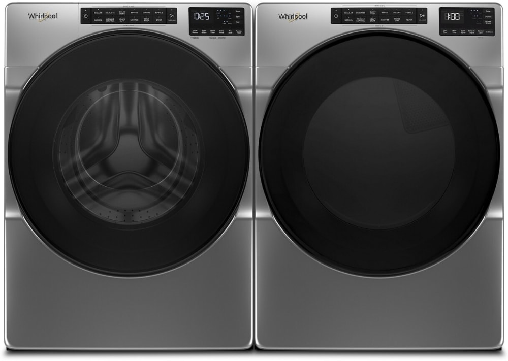 し*か様 Z7558★新品 MENARD EMBELLIR washing 13 Whirlpool MAWADRGMC5605 Side-by-Side Washer & Dryer Set with Front