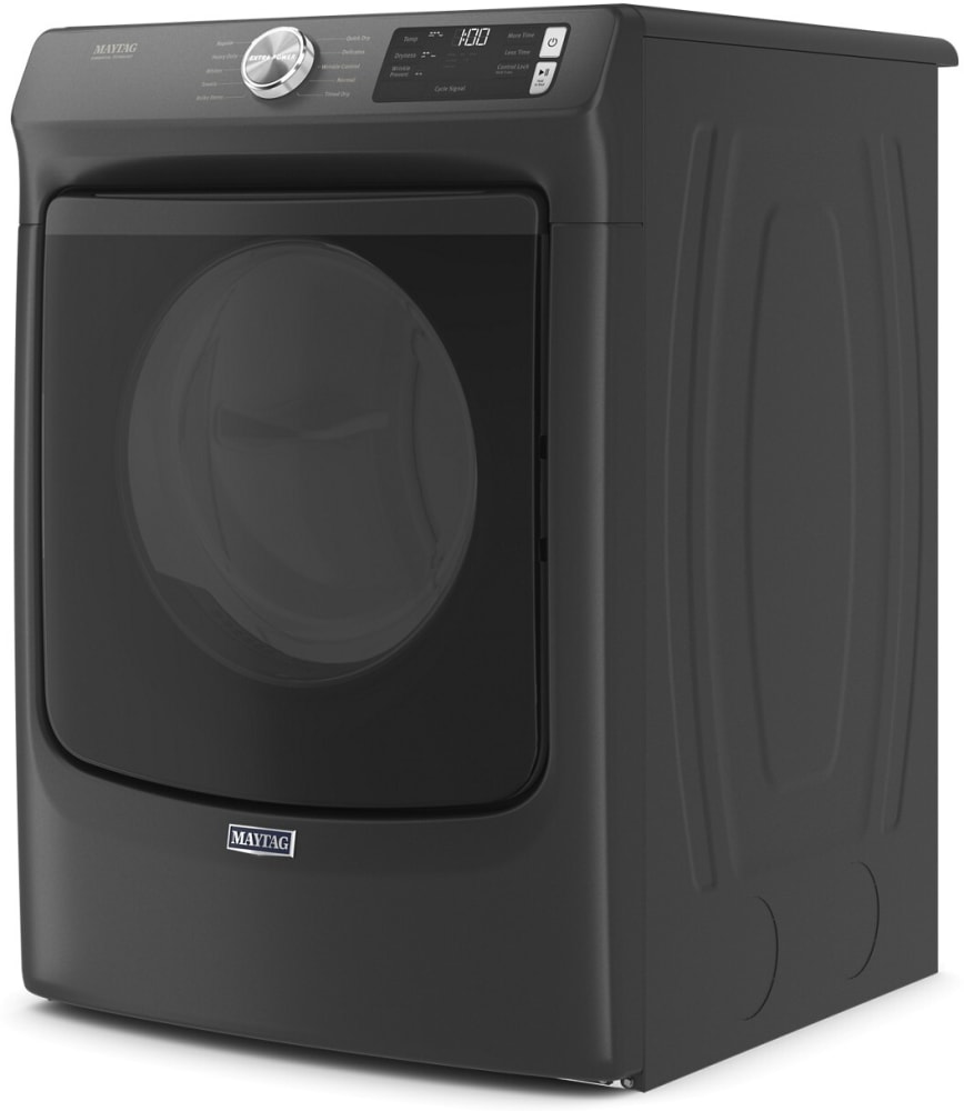 Maytag MED5630MBK 27 Inch Electric Dryer with 7.3 cu. ft. Capacity, 10