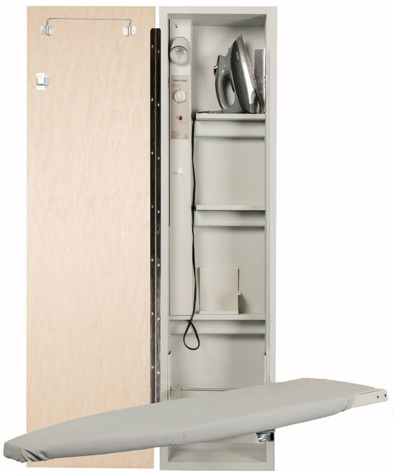 Iron-A-Way AE46MDULH 46 Inch Ironing Center with 90° Swivel Ventilated ...