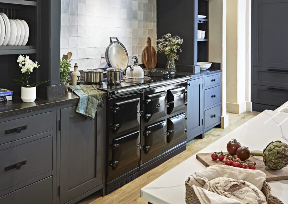 AGA AER7560WCRM 60 Inch Freestanding Electric Range with 2 Hotplate