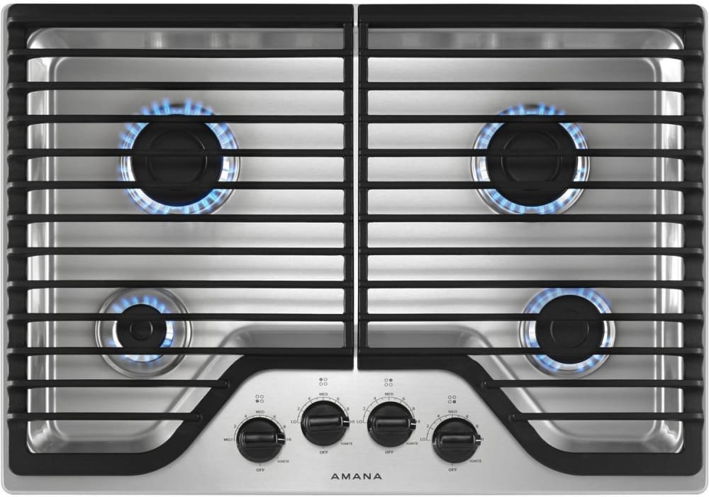 AEC6540KFB by Amana - 30-inch Electric Cooktop with Multiple Settings -  Black