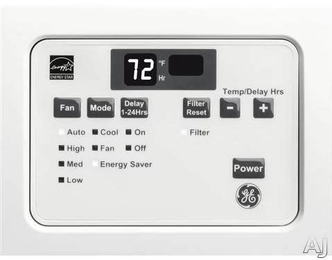Ge Ahm24dy 24 000 Btu Energy Star 230 Volt Ez Mount Window Air Conditioner With 10 3 Ceer 6 5 Pts Hr Dehumidification R 410a Non Ozone Depleting 24 Hour On Off Timer Restart Remote Control Electronic Digital Thermostat Ul