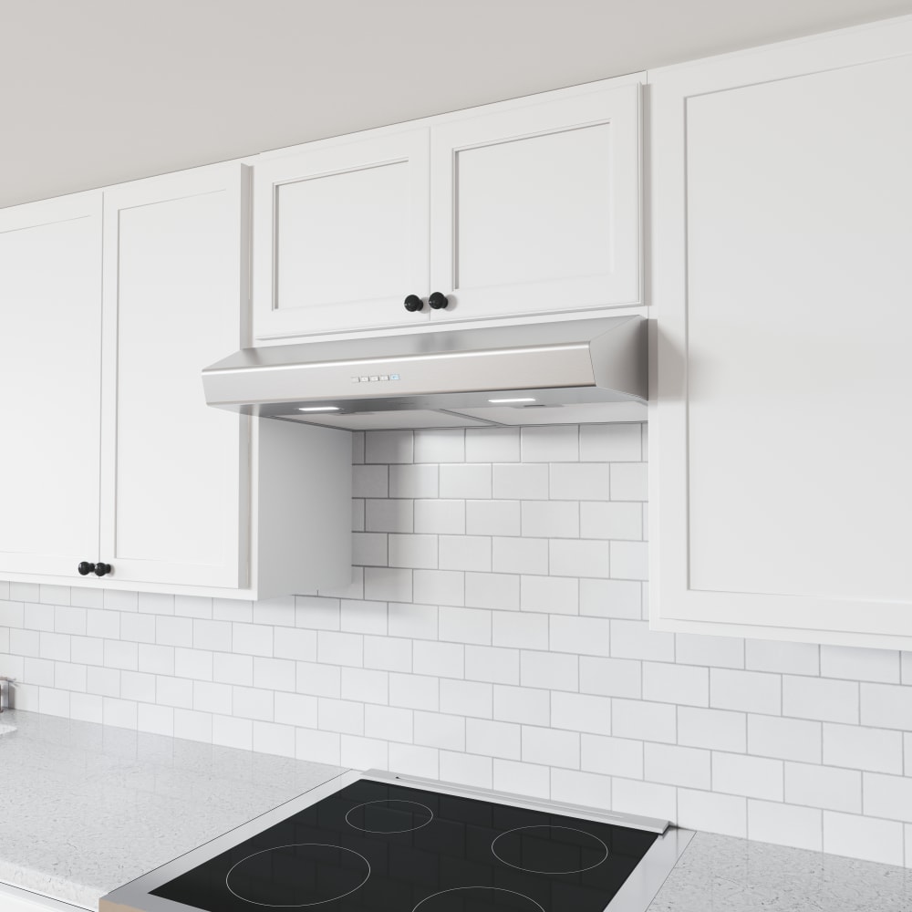 Zephyr AK1236CS 36 Inch Under Cabinet Range Hood with 3-Speed 400