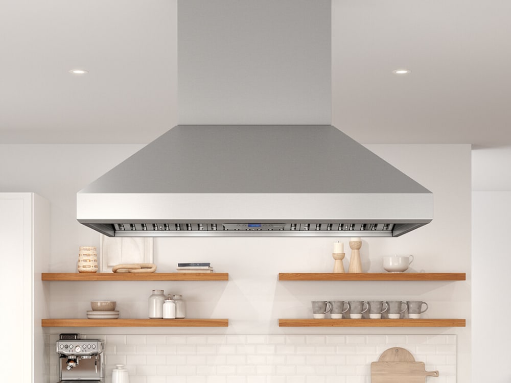 Zephyr AK7748BS Titan Island Mount Range Hood with 6-Speed/750 CFM