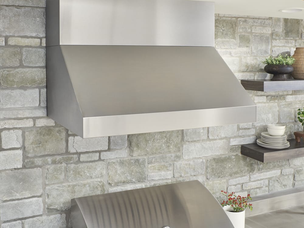 Zephyr AK7848CS Outdoor Wall Mount Range Hood with 3-Speed/1200