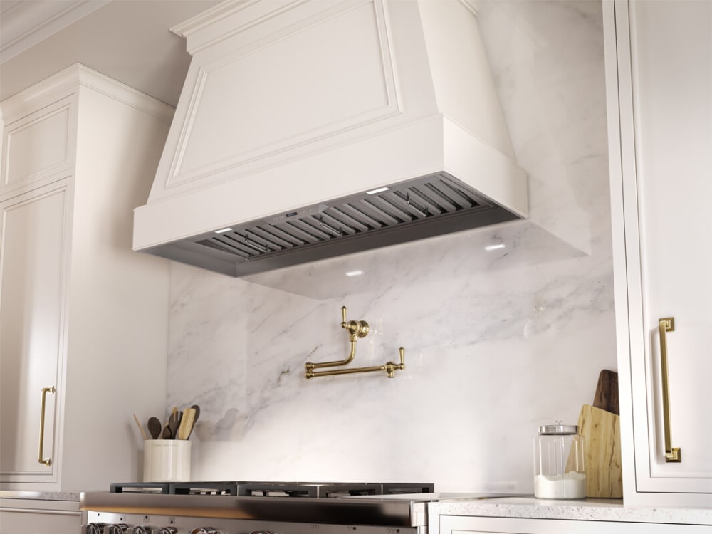 Zephyr AK8340ASX 40 Inch Insert Hood with 3-Speeds, Electronic LCD