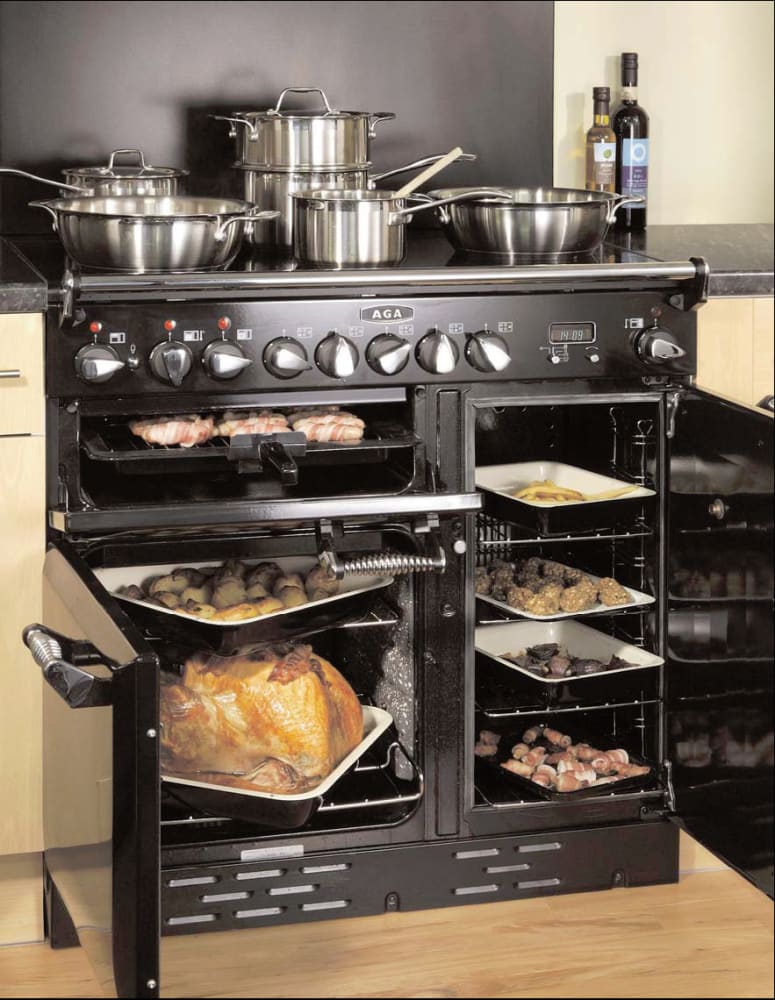 AGA ALEG36E 36 Inch Pro-Style Electric Range with 1.8 cu. ft