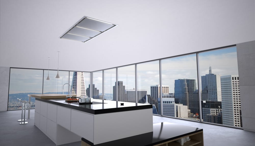 Zephyr ALUE63BSX Lux 64 Inch Island Mount Range Hood with Multiple
