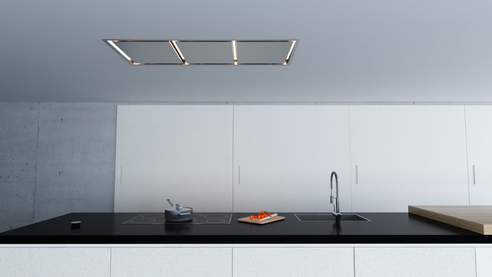 Zephyr ALUE63BSX Lux 64 Inch Island Mount Range Hood with Multiple