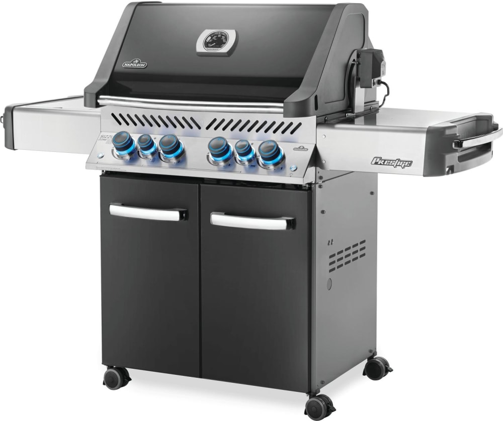Napoleon P500RSIBPCH3 66 Inch Freestanding Grill with Sizzle Zone Side