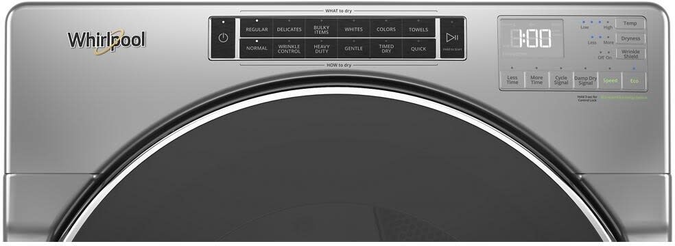 Whirlpool WPWADREC8623 Stacked Washer Dryer Set with Front Load