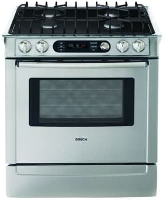 Bosch HDI7282U 30 Inch Slide in Dual Fuel Range with 4 Sealed
