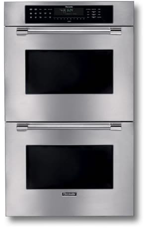 Thermador Sec302bp 30 Inch Double Electric Flat Front Wall Oven With Advanced Third Element Convection In Upper Extra Large Capacity Temperature Probe Stainless Steel W Professional Handles - Thermador Double Wall Oven Parts Thermador Sec302bp 30 Inch Double Electric Flat Front Wall Oven With Advanced Third Element Convection In Upper Extra Large Capacity Temperature Probe Stainless Steel W Professional Handles - Thermador Double Wall Oven Parts