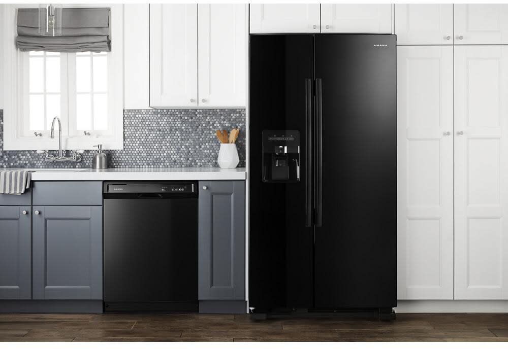 Amana ASI2175GRB 33 Inch Freestanding Side by Side Refrigerator with 21