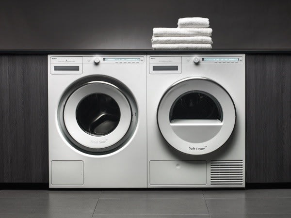 Asko stackable washer dryer w4114cw store washer & t411vdw electric vented dryer