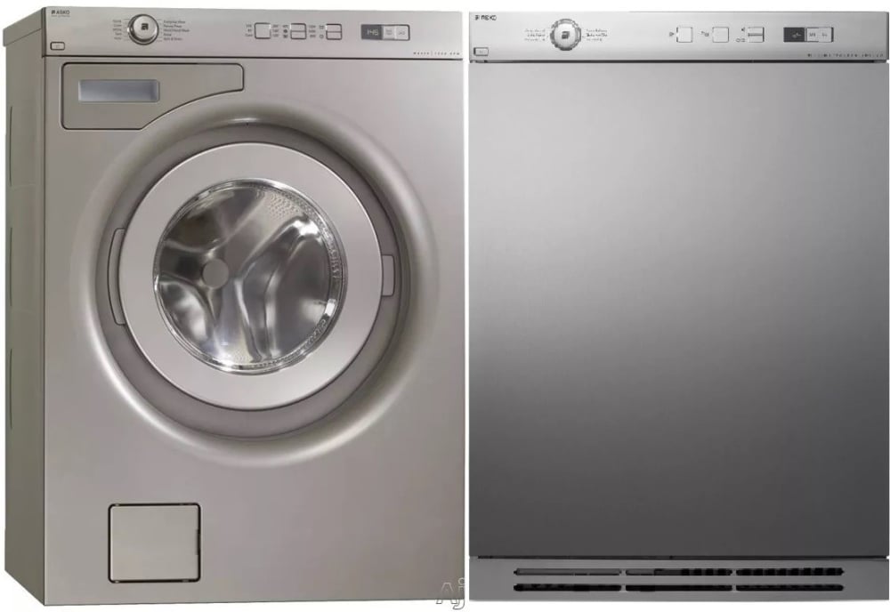 Asko ASWADRET1 SidebySide Washer & Dryer Set with Front Load Washer