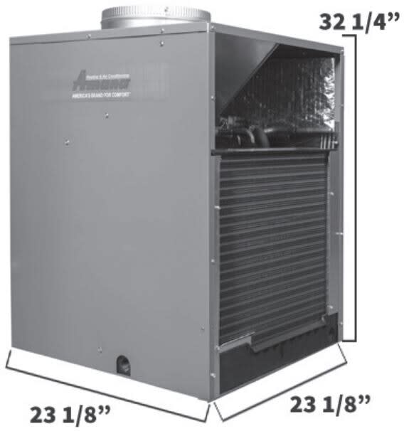 Amana AVH093H35AXXX 9,400 BTU Vertical Terminal Air Conditioner