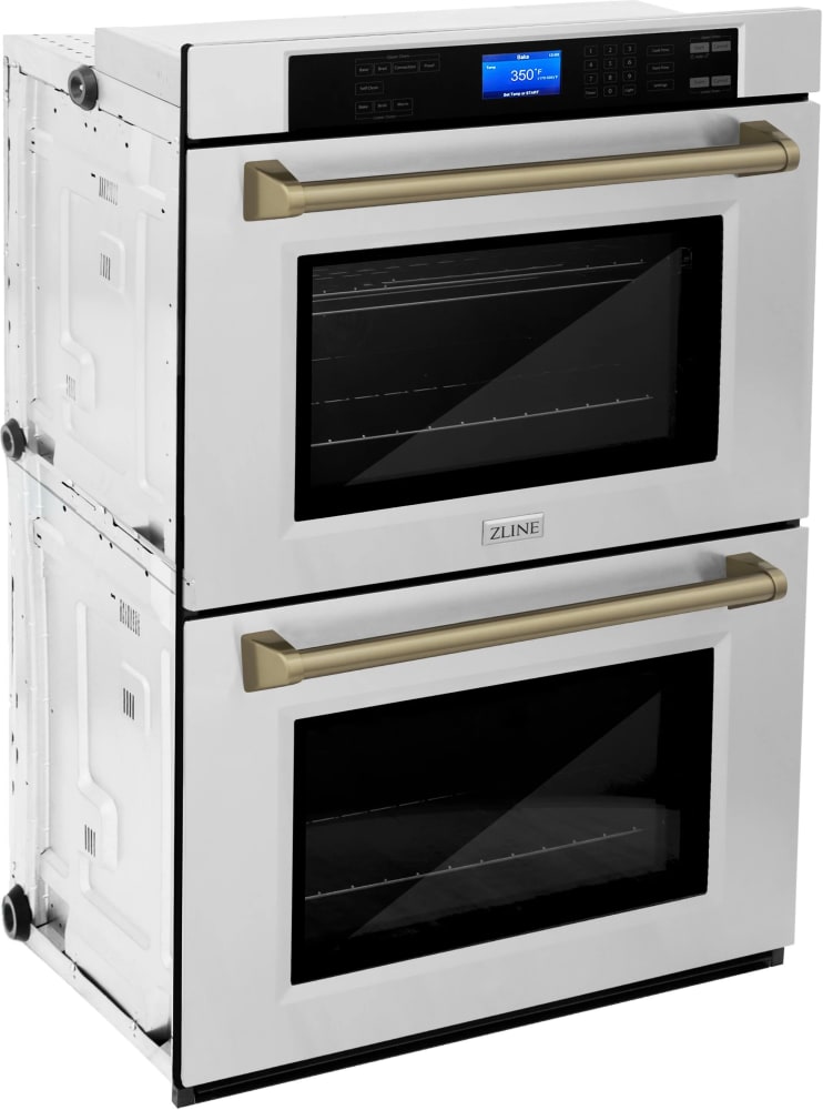 ZLINE AWDZ30G 30 Inch Double Electric Wall Oven with 10 cu. ft. True