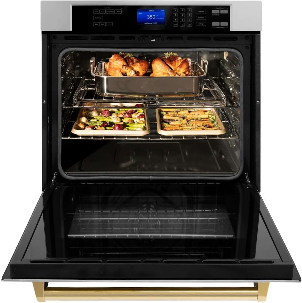 ZLINE AWSZ30G 30 Inch Single Electric Wall Oven with 5.0 cu. ft