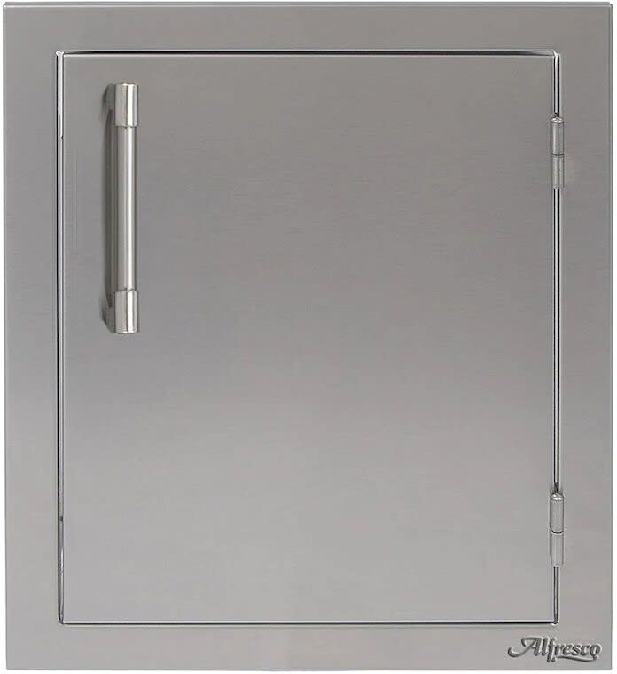 Alfresco AXE17R01 17 Inch Single Access Door: Right Hinge