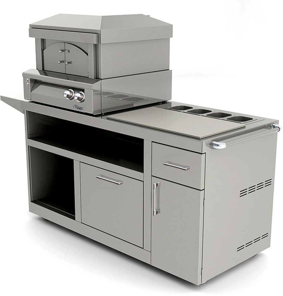 Alfresco AXEPZALP 30 Inch Pizza Oven for Countertop Mounting with