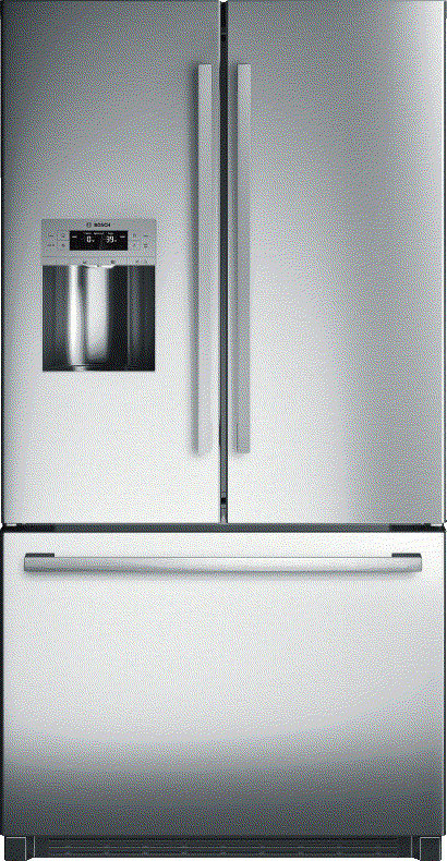 Bosch B26ft50sns 36 Inch French Door Refrigerator With Multiairflow Cooling System Quick Ice Nofrost Superfreezing Supercooling Vitafresh Energy Star Rated And 25 Cu Ft Capacity