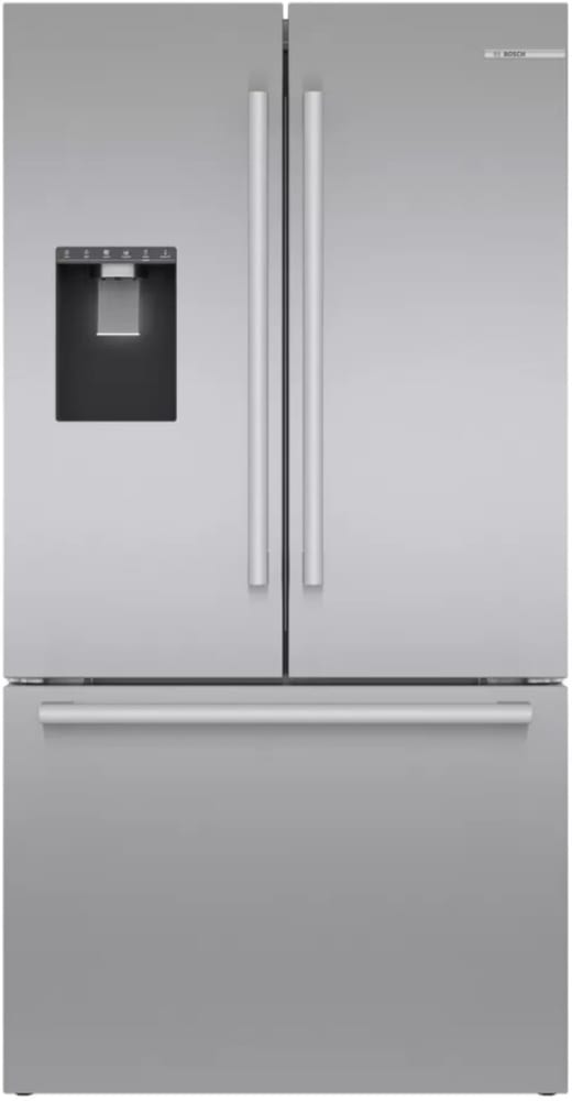 Bosch B36CD50SNS 36 Inch Freestanding French Door Smart Refrigerator ...