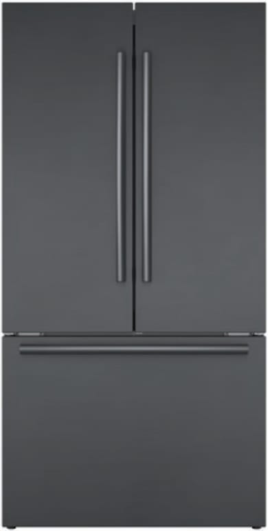 Bosch 800 Series 36 Black Stainless Steel 3-Door Counter Depth French Door Refrigerator