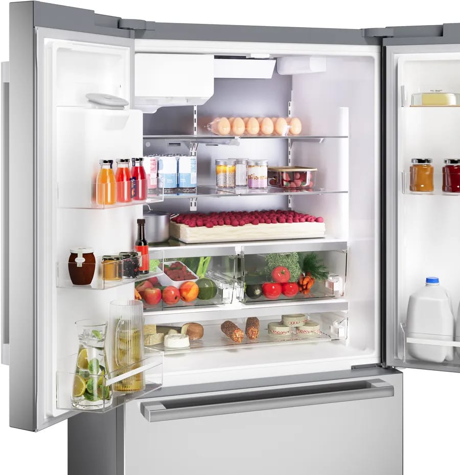 Bosch B36FD52SNS 36 Inch Freestanding French Door Smart