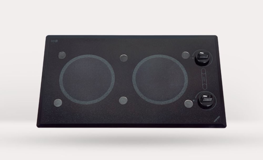 Kenyon B40515PUPS 21 Inch Electric Cooktop with 2 Elements, Ceramic