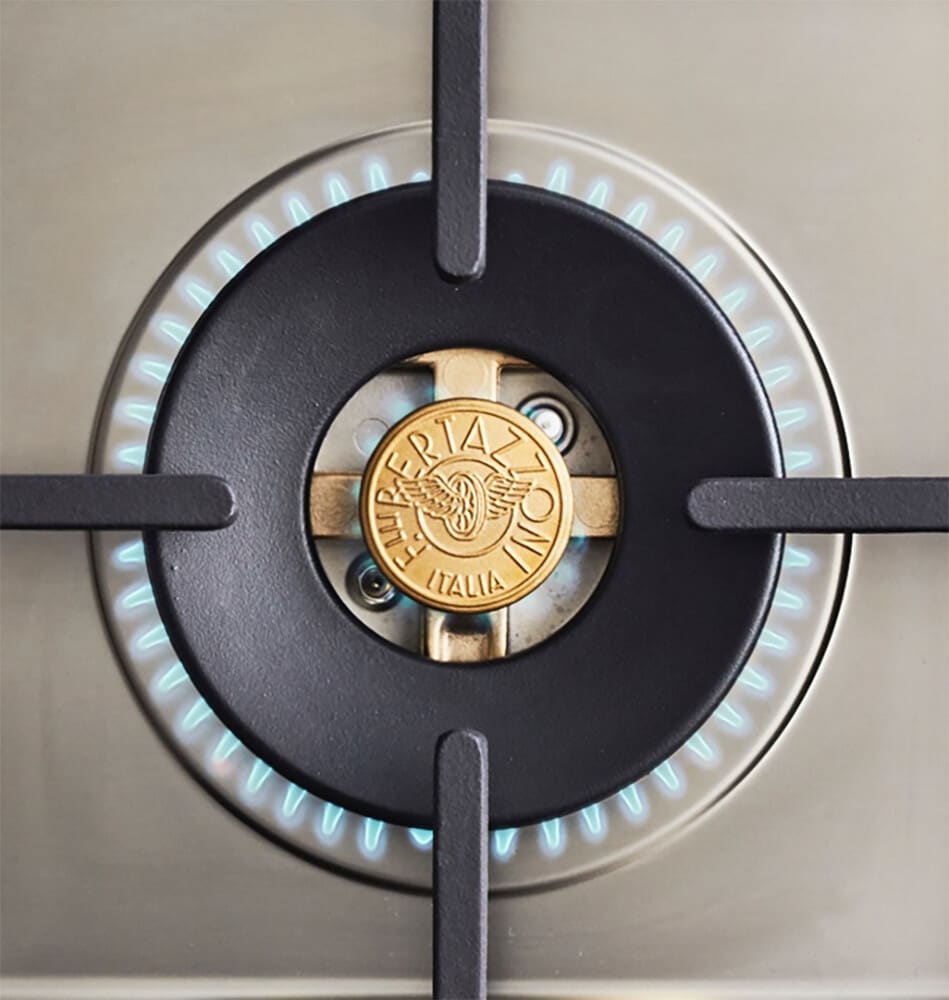 Bertazzoni PRO366BCFEPXT 36 Inch Freestanding Dual Fuel Range with 6