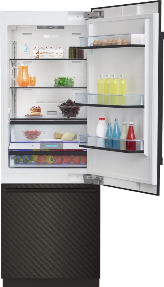 Beko BBBF3019IMWECF 30 Inch Builtin Bottom Freezer Refrigerator with
